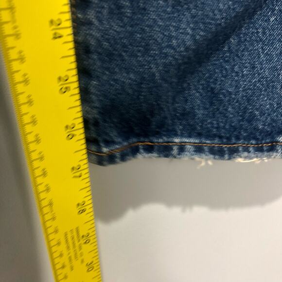 NWT Levi's Wedgie High Rise Straight Jeans Denim Size 29 X 28 - Picture 4 of 8